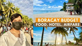 FIRST TIME IN BORACAY BUDGET amp TIPS  FOOD HOTEL AIRFARE ETC [upl. by Decato]