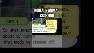 KOREA IN ANIMAL CROSSING animalcrossing animalcrossinggameplay bts korea [upl. by Mildrid]