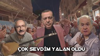 RTE amp Kılıçdaroğlu  Çok Sevdim Yalan Oldu Ft Bahçeli [upl. by Petronella635]