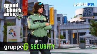 G6 Private Security  Multiple Armed Gunmen at the Kortz Center  GTA5 LSPDFR [upl. by Hoopen]