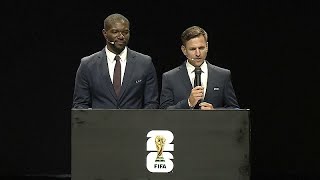 Mondial 2026  9 groupes de 6 équipes pour les éliminatoires Afrique [upl. by Enailil745]