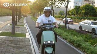 Best Highspeed Scooter EEC 2000W 72V50Ah ModelGOGOPLUS Electric Motorcycle [upl. by Enined]