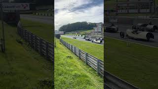 Historic Sidecars Start At CadwellParkofficial cadwellpark sidecars motorcycleracing [upl. by Emixam]