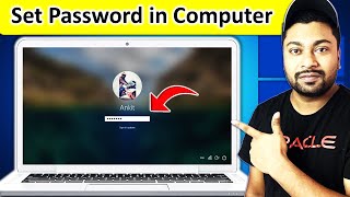 How to set password in laptop  laptop me password kaise dale  computer me password kaise lagaye [upl. by Melva]