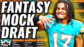 2024 Fantasy Football Mock Draft  12 Team  PPR Pick 6 [upl. by Yatnoed]