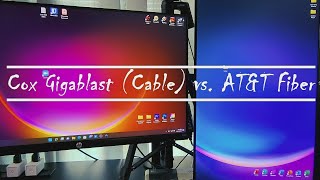 ATampT Fiber 2000 vs Cox Gigablast [upl. by Merilyn]