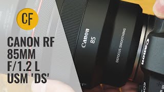 Canon RF 85mm F12 Review for Filmmakers 2024 [upl. by Ameer]