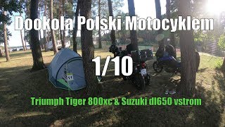 Dookoła Polski Motocyklem 2018 cz 110 [upl. by Montagu]