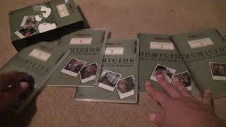 Homicide Life On The Street Season 3 DVD Unboxing [upl. by Thormora]