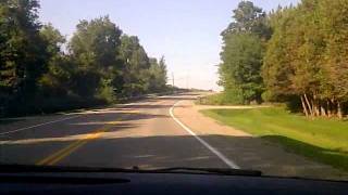 Driving on Hockley Valley Road east of Orangeville [upl. by Ehcsrop375]