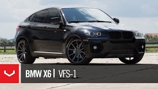 TBT  BMW X6  quotBlack Magicquot  Vossen VFS1 [upl. by Youngran]