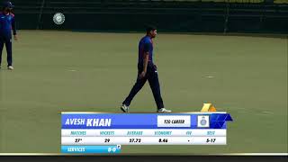 Avesh khan bowling [upl. by Aimit]