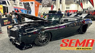 Sema 2024  EXTREME custom vehicles at the convention center [upl. by Zacherie]