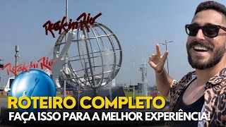 ROTEIRO COMPLETO PERFEITO PARA O ROCK IN RIO BRASIL 2024 VEJA ANTES DE IR MANUAL E DICAS [upl. by Rebor]