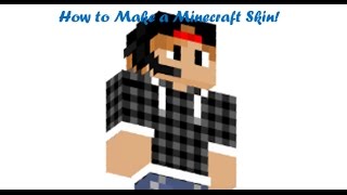 Minecraft Skin Making Tutorial The Skindex [upl. by Pall]