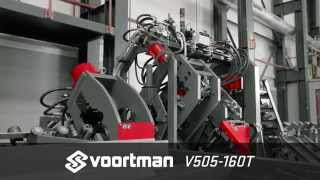 Voortman V505160T  Angle punching and shearing [upl. by Sudnac]