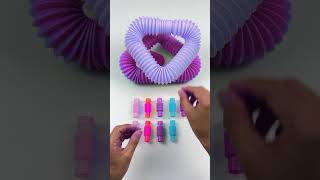 Changing colors OddASMR POPs diy satisfyingvideos relaxing creative oddasmr insideout colors [upl. by Curtice352]