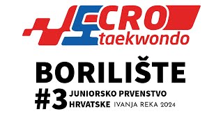 Juniorsko Prvenstvo Hrvatske  Ivanja Reka 2024  Court 3 [upl. by Frida]