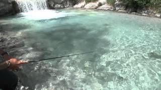 La pesca sul lago di Molveno  GarnÃ¬ Lago Alpino [upl. by Yraunaj334]