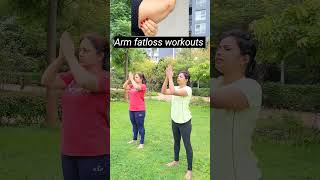 Upper body fatloss workouts armfatloss Backpain mobility shorts youtubviralshots [upl. by Elacsap]