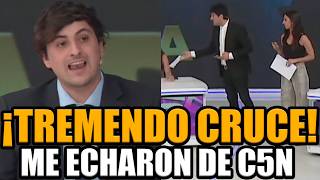 ME ECHARON DE C5N TRAS MOSTRAR LOS LIBROS DE KICILLOF EN CANAL ANTIMILEI  FRAN FIJAP [upl. by Luis]