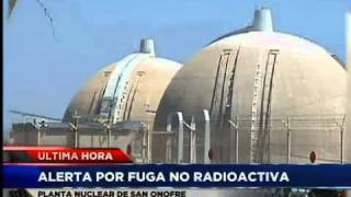 Alerta en la planta nuclear de San Onofre [upl. by Federica569]