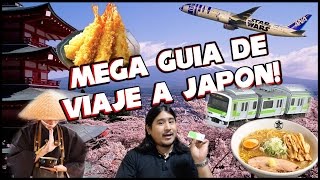 ✈️ MEGA GUIA DE VIAJE A JAPON  Transporte  Comida  Consejos [upl. by Niwrek]