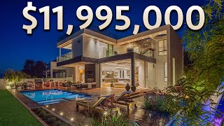 Inside a 11995000 Pacific Palisades Modern Home with Ocean Views [upl. by Lydie]