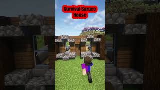 Survival Spruce House [upl. by Nekcerb]