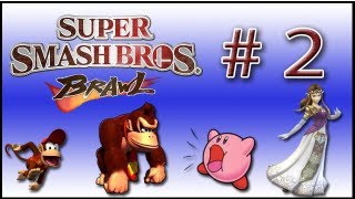 Super Smash Bros Brawl  Parte 2  Mar de Nubes y La Jungla quot¡blublulublu BREAK DANCEquot [upl. by Ipoillak]