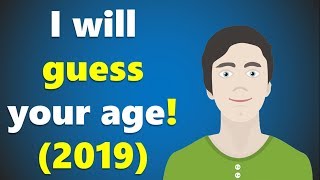 I will guess your age 2019  Crazy math trick [upl. by Andrew587]