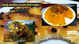 Passion Fruit Recipes Part 1  Passion fruit jelly with honey  Passion fruit honey citronjam [upl. by Johny]