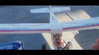 UMX Turbo Timber Maiden flight Beaus Birthday Gift Thanks for watching [upl. by Alhan518]