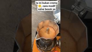 Buat Valve moka potbesok 🙂 mokapotcoffee mokapot coffee [upl. by Asil]