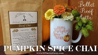 Pumpkin Spice Bulletproof Chai Espro French Press Review [upl. by Asilad38]