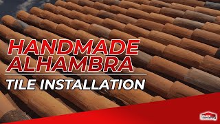 Handmade Alhambra Tile Installation  Istueta Roofing [upl. by Ayekim927]