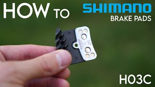 How to install bike disc brake pads  Shimano H03C on a Sur Ron X [upl. by Nesyaj]