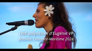 Teaser Eugénie VP  marraine de deux festivals de la Polynésie en CharenteMaritime été 2024 [upl. by Keenan]