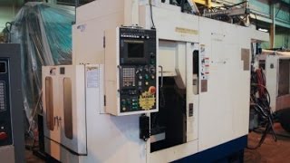 Used NTC CNC Vertical Machining Center NV4G No 4091 [upl. by Okire]