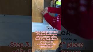 How To Install an Integral Flanged Window BEFORE DuPont Tyvek – Using a ‘3 Piece Sill Method’ [upl. by Neerol2]