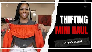 Thirft Haul  Mini Clothing Haul [upl. by Steel]