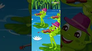 Five Little Speckled Frogs for Kids  Cooco TV  Nursery Rhymes 4 [upl. by Euqinomad]