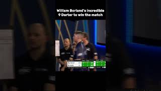 9 Darter to win the match darts 9darter dartswm [upl. by Nallak936]