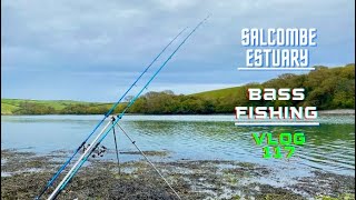 Estuary Fishing for Bass and Gilthead Bream  Salcombe Estuary South West Devon  Vlog117 [upl. by Noryt]