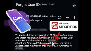 Cara Mengetahui User ID Siminvest  Sinarmas Sekuritas [upl. by Takashi]