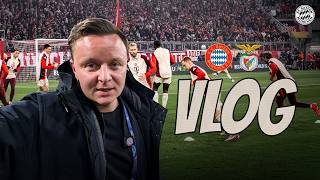 How an UCL Matchday is organized  FC Bayern vs Benfica  Champions League VLOG [upl. by Polinski552]