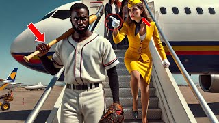 Flight attendant kicks Black baseball player off the plane – 7 minutes later he owns the plane [upl. by Bridgette]