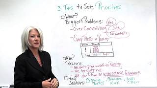 3 Tips to Set Project Management Priorities [upl. by Rotciv]