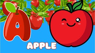 ABC Song  A is for Apple a a apple  Nursery Rhymes  Learn the Alphabet Letters [upl. by Allimaj]