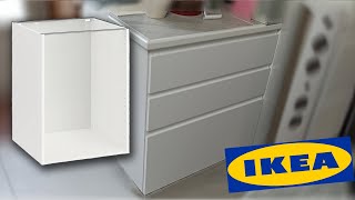 IKEA METOD Kitchen mount Base cabinet  montage caisson meuble bas [upl. by Aluk401]